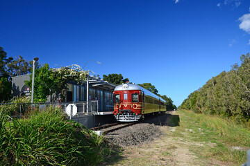 Byron Solar Train, Byron Bay, Australia