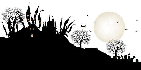 ハロウィン 城 風景 背景 Wall Mural Wallpaper Murals J Boy ハロウィン 城 風景 背景 Wall Mural Wallpaper Murals J Boy