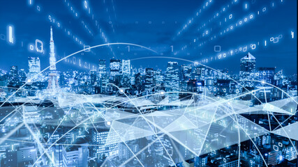 デジタル営業　IoTによる大都市のデジタル化