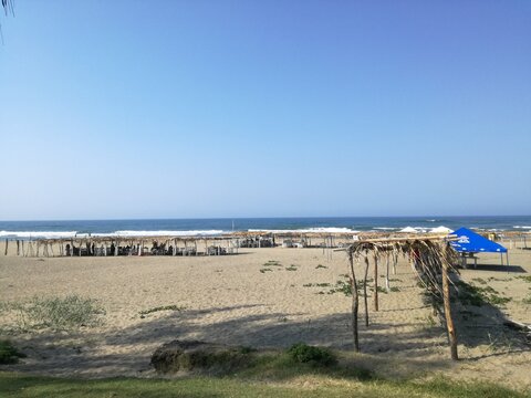 Cielo, mar y arena