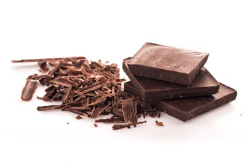 Dark Chocolate Blocks and Pieces