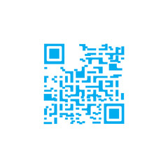 Barcode icon vector