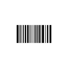 Barcode icon vector