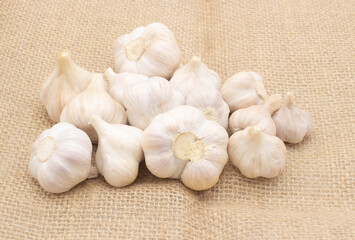 A group of garlic