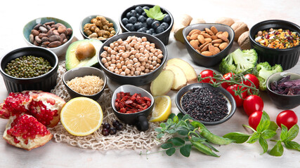 Healthy food selection