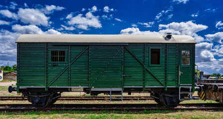 Old railrod wagon © blende11.photo
