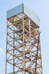 steel construction site