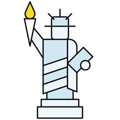 Statue of Liberty, United state independence day related icon
