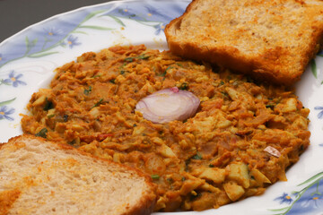 Boiled tikka made at home