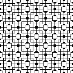 seamless pattern with squares crossing. linear mesh pattern. grid texture.