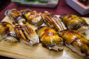 江戸前の穴子寿司