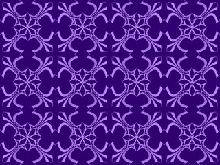 Seamless pattern design with floral background elements, beautiful ornaments, black, white, orange, pink, red, green, yellow, blue, gray, purple, brown