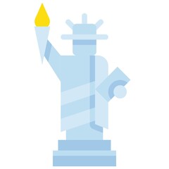 Statue of Liberty, United state independence day related icon