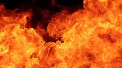 angry firestorm texture background in full HD ratio - obrazy, fototapety, plakaty
