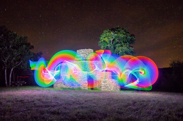 light-painting gariotte