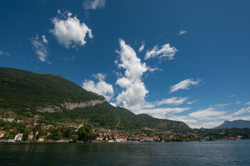 Fototapeta na wymiar Lenno sul lago di Como