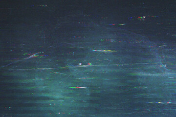 blue glitch art design texture background