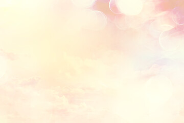 vintage tinted sky background, abstract art clouds