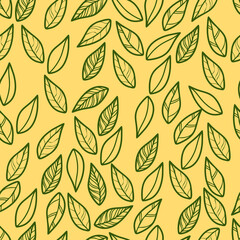 Vector seamless floral pattern. Stock illustration for fabric, textile, wallpaper, posters, paper. Fashion print.