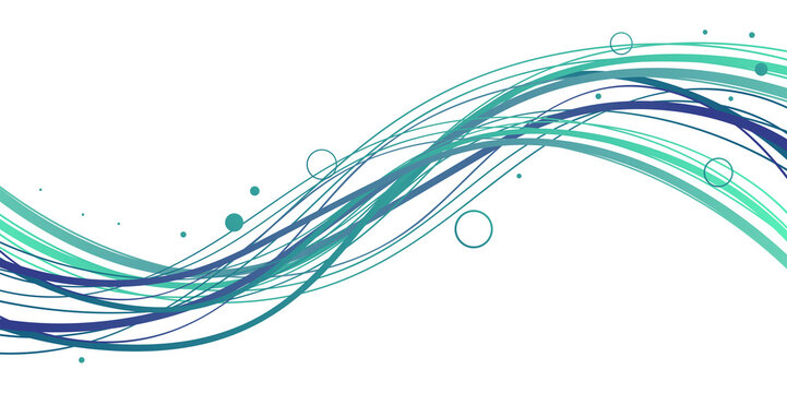 sfondo, grafica, linee, ondeggiate, onda	
