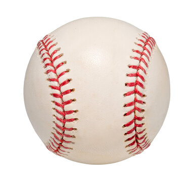 Baseball ball isolated on a white background