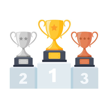 First Second Third Place Stand