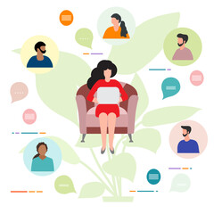 Quarantine Remote Work Video conference Meeting