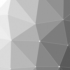 White color Abstract color Low-Polygones Generative Art background illustration