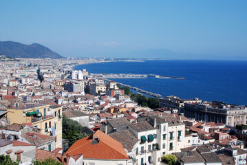 Italia : Salerno,paesaggio marino,Luglio 2020.