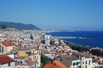 Obraz premium Italia : Salerno,paesaggio marino,Luglio 2020.