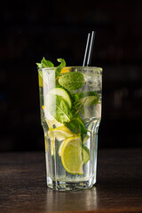 tasty cocktail in the bar