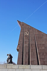 soviet monument of soldier