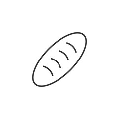 Bread icon. Bakery symbol modern, simple, vector, icon for website design, mobile app, ui. Vector Illustration