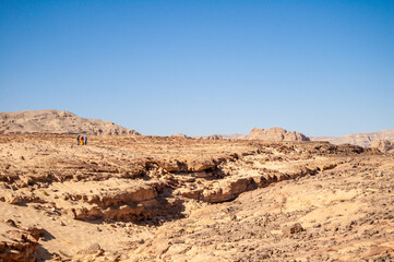 Fototapeta na wymiar landscape in the desert