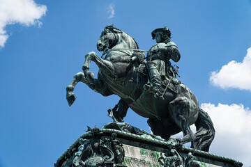 Obraz premium Reiterstatue Prinz Eugen