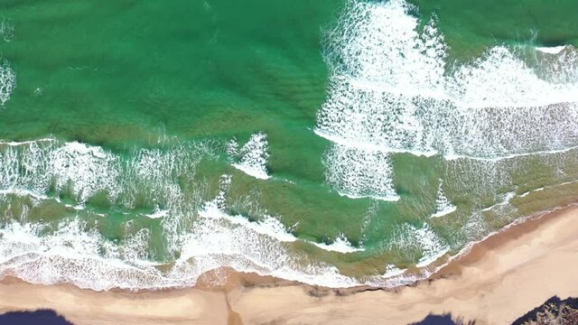 Aerial view near the sea in agva sile istanbul turkey