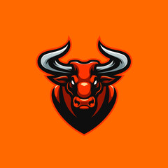 Bull Energi Esport Mascot Logo