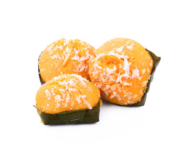 Toddy Palm Cake (Kanom Tarn) ,Thai dessert