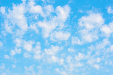 Beauty white cloud and blue sky