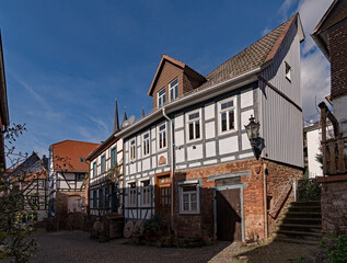 Altstadt von Gelnhausen in Hessen, Deutschland 