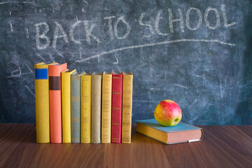 Back to school after the corona lockdown, reopening education systems, symbolic picture