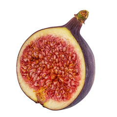Fig isolated on white background