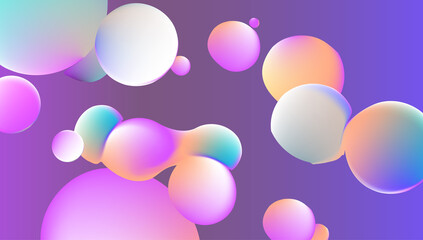 Abstract poster design. Vector illustration.