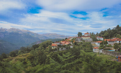 Naklejka na ściany i meble view of the city of kotor montenegro