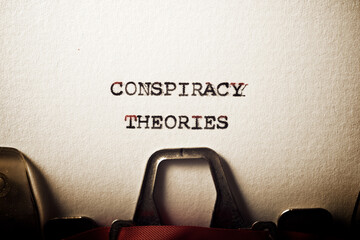 Conspiracy theories phrase