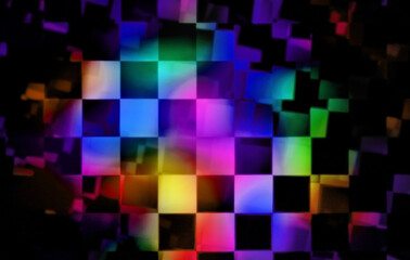 colorful abstract grunge painted geometric background