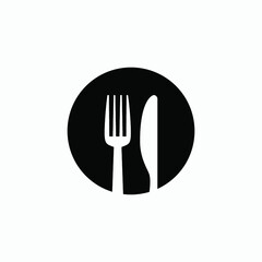 restaurant icon vector