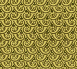 Vector geometric spiral modern background.