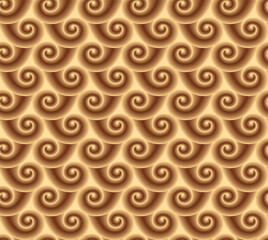 Vector geometric spiral modern background.