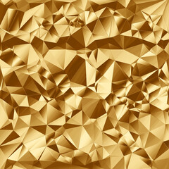 golden beaautiful triangle abstract background for your design